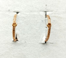 将图片加载到图库查看器,Orecchini bronzo, Topazi gialli JINN