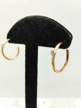 将图片加载到图库查看器,Orecchini bronzo, Ametista JINN