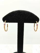 将图片加载到图库查看器,Orecchini bronzo, Ametista JINN