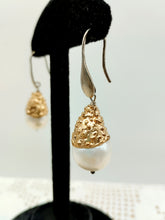 将图片加载到图库查看器,Collana bronzo e perla scaramozza VULCANO
