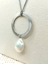 将图片加载到图库查看器,Collana argento perla SUFFLE
