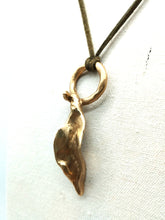 将图片加载到图库查看器,Collana bronzo FOGLIA