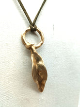 将图片加载到图库查看器,Collana bronzo FOGLIA