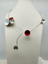 将图片加载到图库查看器,Collana argento e smalto VULCANO