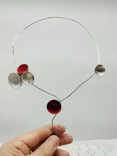 将图片加载到图库查看器,Collana argento e smalto VULCANO