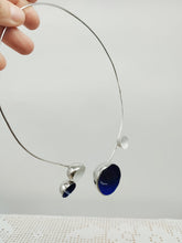 将图片加载到图库查看器,Collana argento e smalto VULCANO