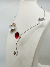 将图片加载到图库查看器,Collana argento e smalto VULCANO