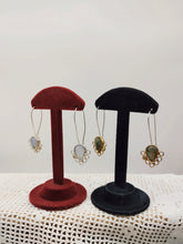 将图片加载到图库查看器,Orecchini silver, calcedonio PRIMITIVI
