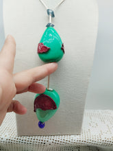 将图片加载到图库查看器,Collana vetro e oro