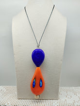 将图片加载到图库查看器,Collana vetro ciondolo
