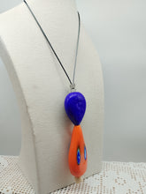 将图片加载到图库查看器,Collana vetro ciondolo