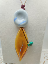 将图片加载到图库查看器,Collana vetro Ciondolo