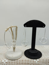 将图片加载到图库查看器,Orecchini vetro e silver BALLS