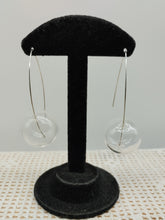 将图片加载到图库查看器,Orecchini vetro e silver BALLS