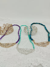 将图片加载到图库查看器,Collana bronzo, APATITE  ALGHE