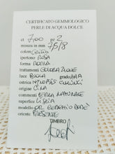 Carica l'immagine nel visualizzatore di Gallery, Orecchini con perla CERCHIO LUNA