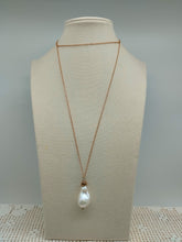 将图片加载到图库查看器,Collana bronzo e perla scaramozza FIORE