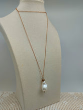 将图片加载到图库查看器,Collana bronzo e perla scaramozza FIORE