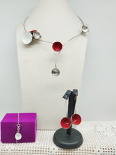 将图片加载到图库查看器,Collana argento e smalto VULCANO