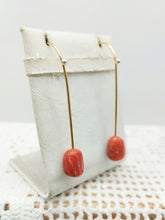 Carica l'immagine nel visualizzatore di Gallery, Orecchini gold plated CORALLO 37