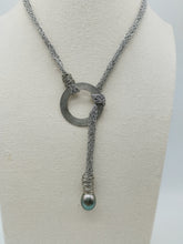 将图片加载到图库查看器,Collana argento e perla MONOC TAHITI
