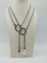 将图片加载到图库查看器,Collana argento e perla MONOC TAHITI