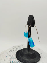 将图片加载到图库查看器,Orecchini vetro QUADRO Celeste