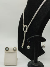 将图片加载到图库查看器,Collana argento e perla MONOC TAHITI