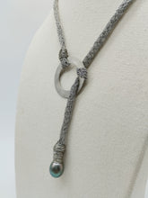 将图片加载到图库查看器,Collana argento e perla MONOC TAHITI