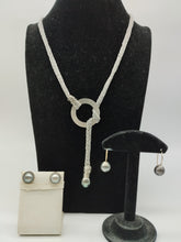 将图片加载到图库查看器,Collana argento e perla MONOC TAHITI