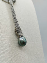 将图片加载到图库查看器,Collana argento e perla MONOC TAHITI