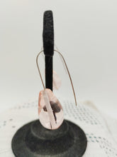 将图片加载到图库查看器,Orecchini vetro PERA Rosa pallido