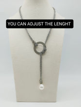 将图片加载到图库查看器,Collana argento perla MONOC. PICCOLA