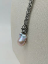 Charger l'image dans la galerie, Collana argento e perla MONOC BIG PEACH