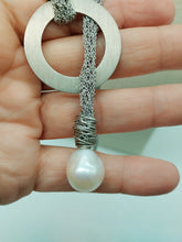 将图片加载到图库查看器,Collana argento perla MONOC. PICCOLA