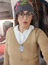 将图片加载到图库查看器,Collana vetro MOON Turchese