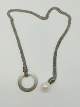 将图片加载到图库查看器,Collana argento perla MONOC. PICCOLA