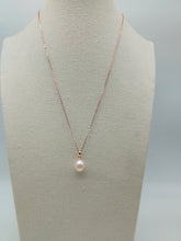 将图片加载到图库查看器,Collana Gold rose e perla rosa CO 17