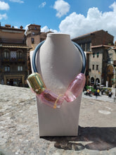 将图片加载到图库查看器,Collana vetro LUSTRO ORO
