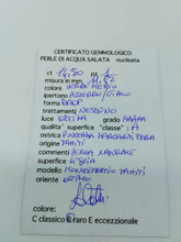 将图片加载到图库查看器,Collana argento e perla MONOC TAHITI