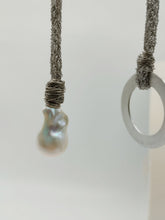 Carica l'immagine nel visualizzatore di Gallery, Collana argento e perla MONOC BIG WHITE