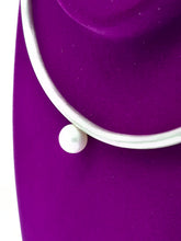 Carica l'immagine nel visualizzatore di Gallery, Collana argento e perla MEZZA LUNA