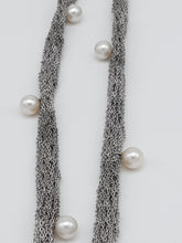 Carica l'immagine nel visualizzatore di Gallery, Collana argento e perle naturali