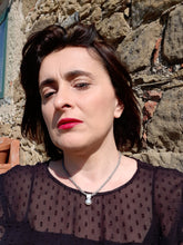 Carica l'immagine nel visualizzatore di Gallery, Collana argento e perla naturale
