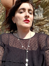 Carica l'immagine nel visualizzatore di Gallery, Collana arg. e perla
