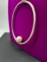 Carica l'immagine nel visualizzatore di Gallery, Collana argento e perla ARCHIMEDE