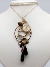 Carica l'immagine nel visualizzatore di Gallery, Collana con orologi ONICE NERO 234