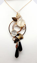 Carica l'immagine nel visualizzatore di Gallery, Collana con orologi ONICE NERO 234