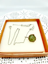 Carica l'immagine nel visualizzatore di Gallery, Collana argento, bronzo e tormalina