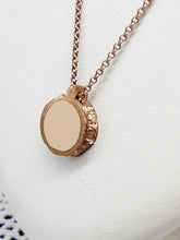 Carica l'immagine nel visualizzatore di Gallery, Collana bronzo e smalto/enamel double face